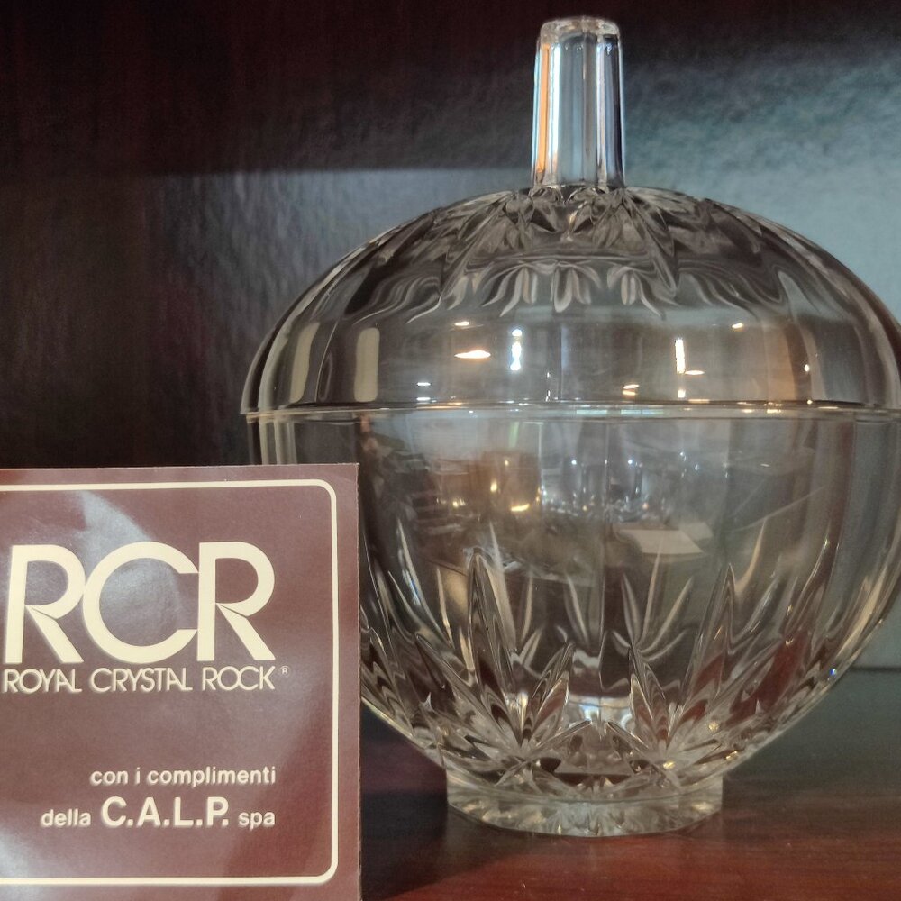 24% Lead Crystal Candy Holder